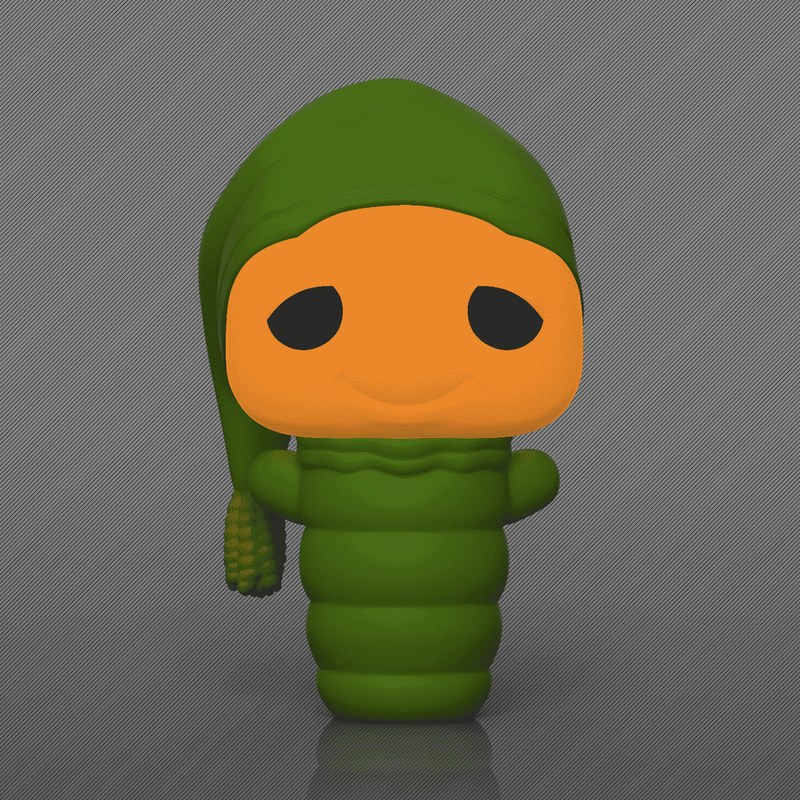 Pop! Glo Worm Green Pajamas (Glow), , hi-res view 2