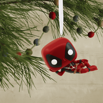 Deadpool Lounging Ornament, Image 2