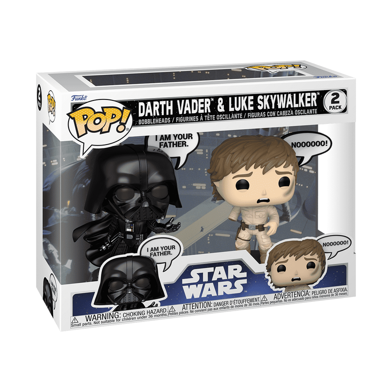Pop! Darth Vader & Luke Skywalker (I Am Your Father) 2-Pack, , hi-res view 2