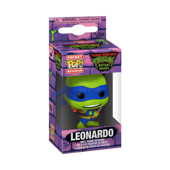 Pop! Keychain Leonardo (Mutant Mayhem), Image 2