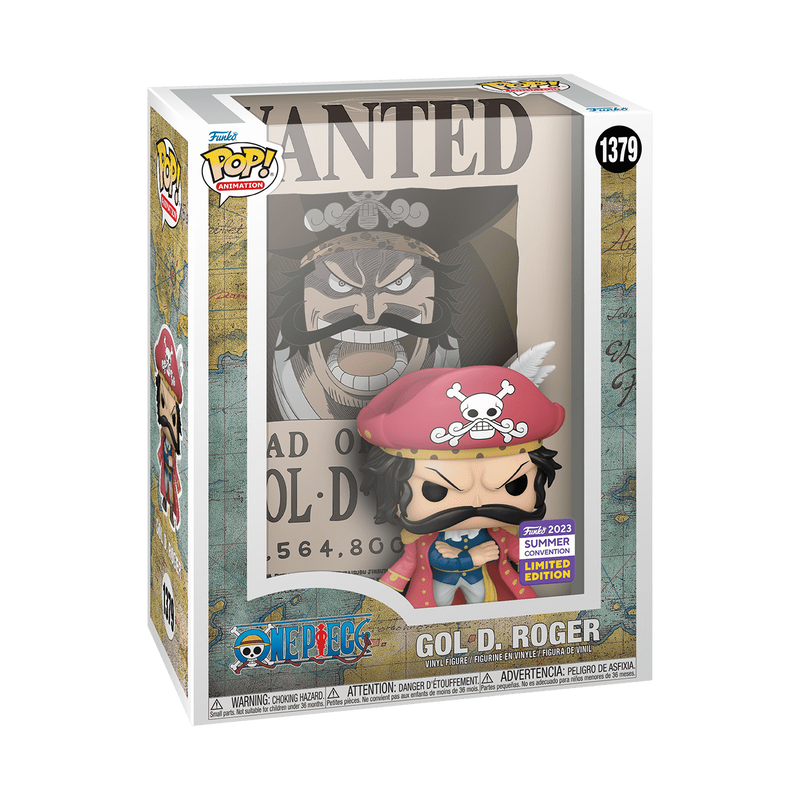 One Piece Gol D Roger Bounty Wanted Poster for Sale by