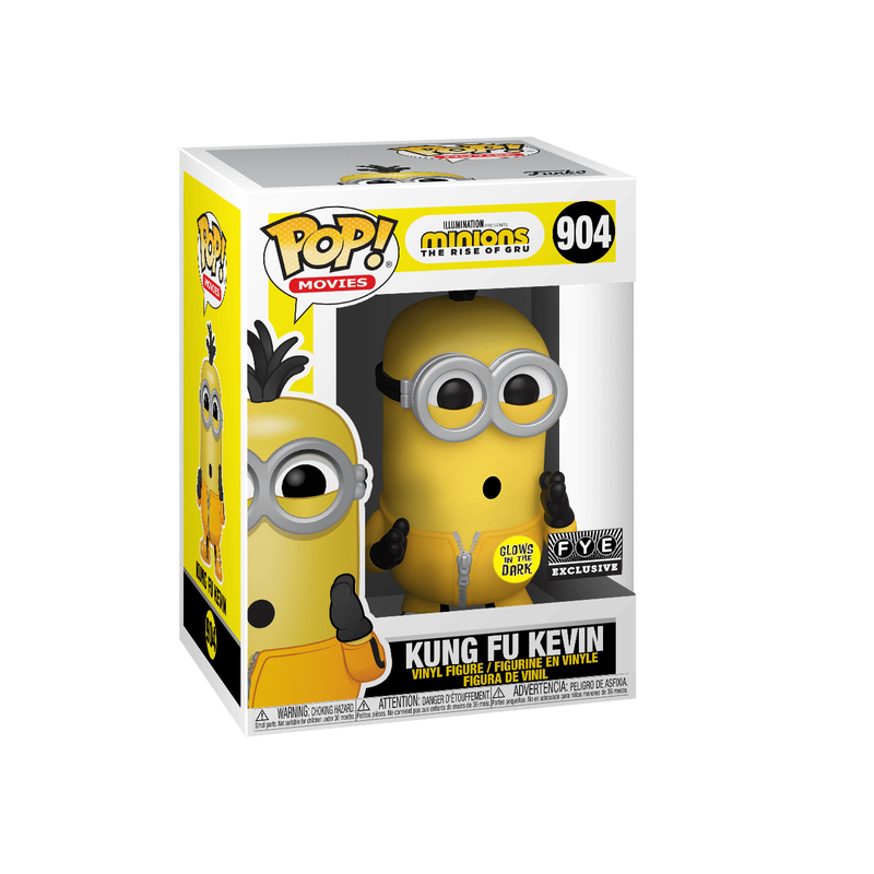 POP Movies: Minions Kung Fu Kevin GLOW, , hi-res view 1