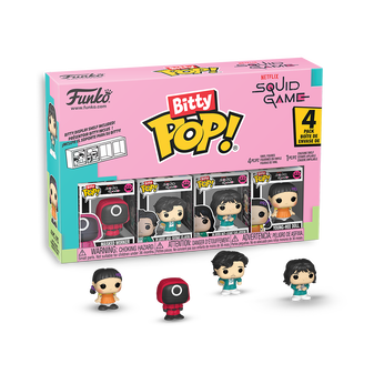Bitty Pop! Netflix Squid Games 4-Pack Series 2, Image 1