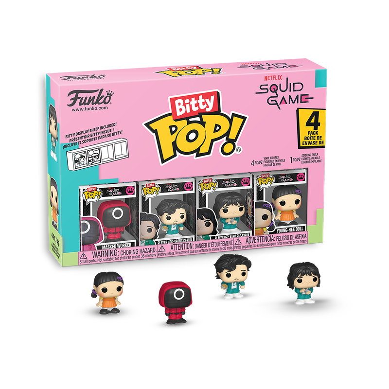 Bitty Pop! Netflix Squid Games 4-Pack Series 2, , hi-res view 1
