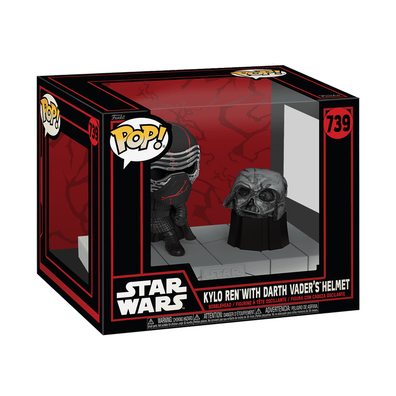 Pop! Deluxe Kylo Ren with Darth Vader's Helmet, , hi-res view 2