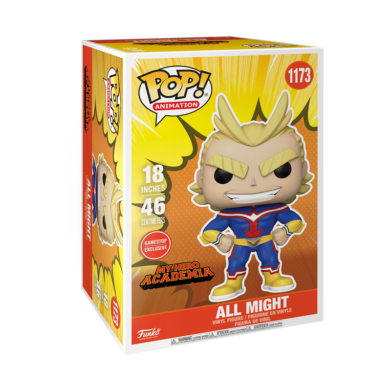 Pop! All Might at Funko.