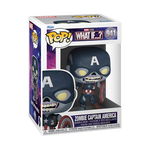 Pop! Zombie Captain America with Shield, , hi-res view 2