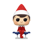 Pop! The Elf on the Shelf (Flocked), , hi-res view 1
