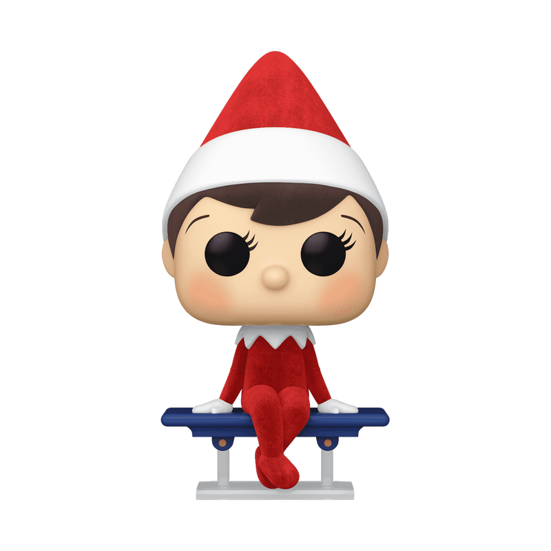 Pop! The Elf on the Shelf (Flocked), , hi-res view 1