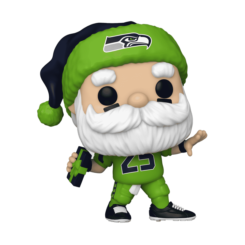 Pop! Seahawks Santa (Throwing), , hi-res view 1