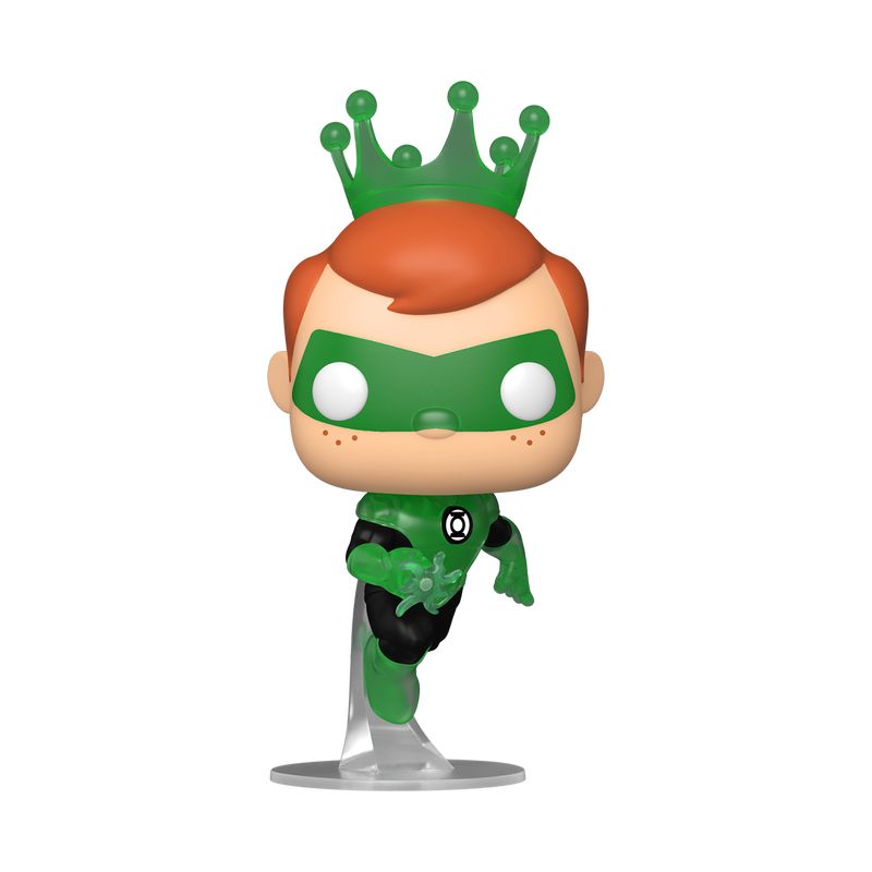 Pop! Freddy Funko as Green Lantern (Translucent), , hi-res view 1