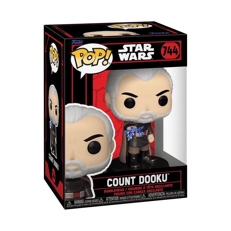 Buy Pop Count Dooku Force Lightning at Funko
