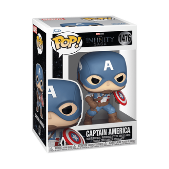 Pop! Captain America with Helmet (The First Avenger), Image 2