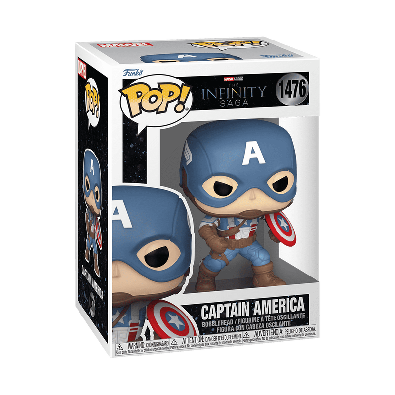 Pop! Captain America with Helmet (The First Avenger), , hi-res view 2
