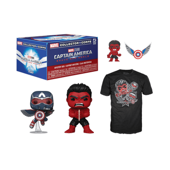Captain America Brave New World Collector Corp Box, Image 1