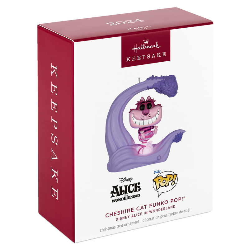 Cheshire Cat Light Up Ornament, , hi-res view 4
