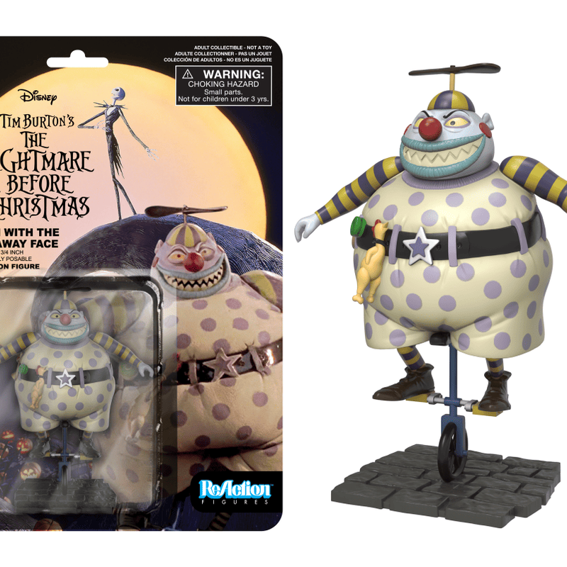 ReAction Figure: NBC - Clown tear away face, , hi-res view 1