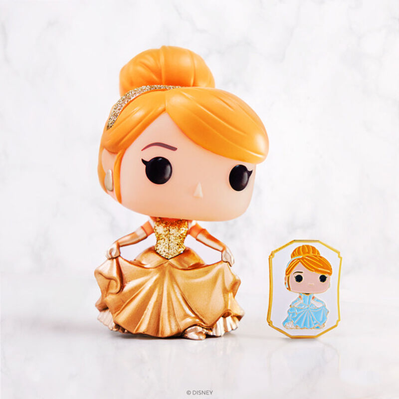 Buy Pop! Cinderella (Gold) with Pin at