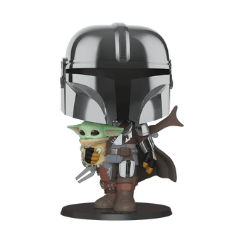Pop! Jumbo The Mandalorian with The Child, , hi-res view 1