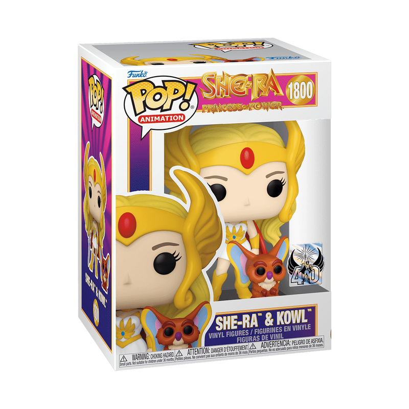 Pop! & Buddy She-Ra & Kowl (40th Anniversary), , hi-res view 2