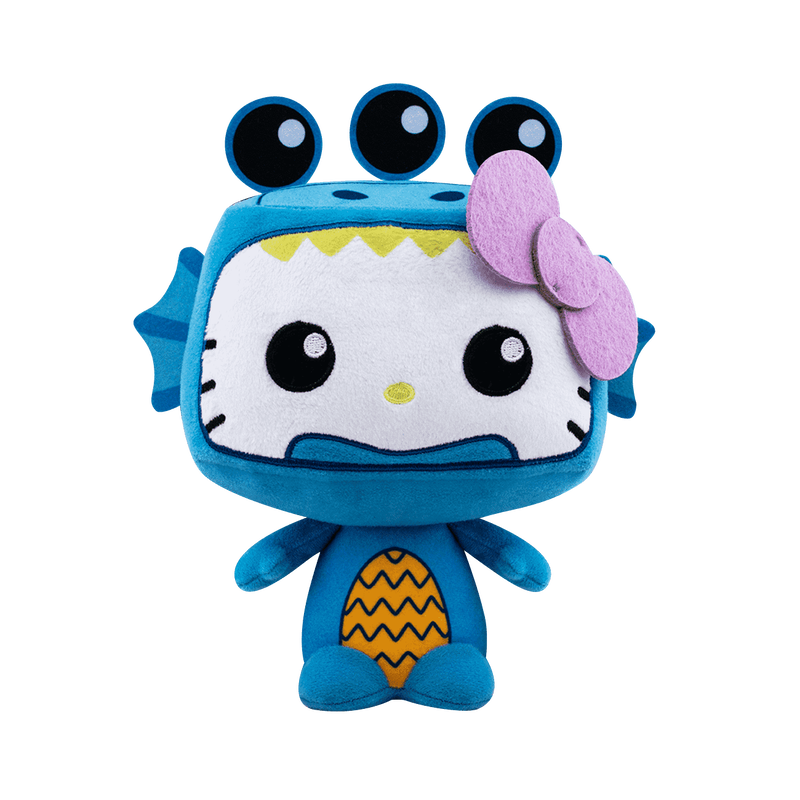 POP Plush: Hello Kitty/Kaiju- Sea Kaiju HK (GS), , hi-res view 1