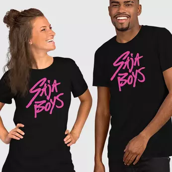 KPop Demon Hunters Saja Boys Logo Tee, Image 1