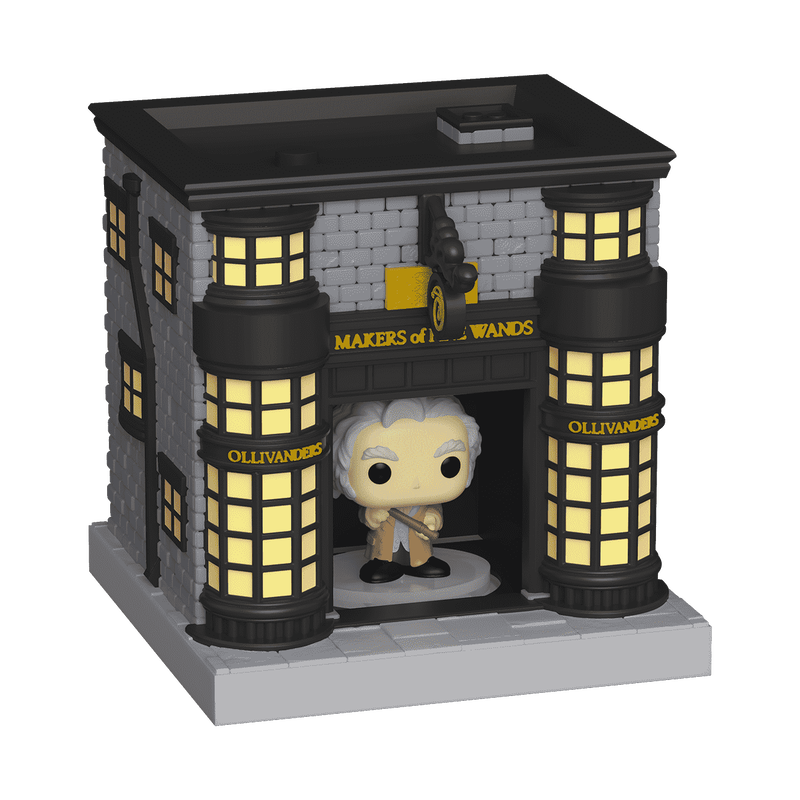 Bitty Pop! Towns Garrick Ollivander and Ollivander Wand Shop, , hi-res view 3