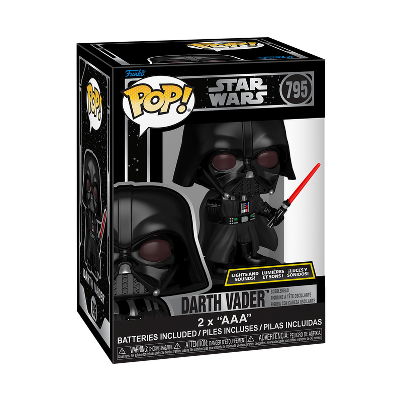 Pop! Lights and Sounds Darth Vader with Lightsaber, , hi-res view 2