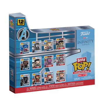 Bitty Pop! Collector Pack Avengers The Infinity Saga 12-Pack, Image 1