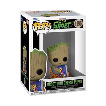 Pop! Groot with Cheese Puffs, Image 2