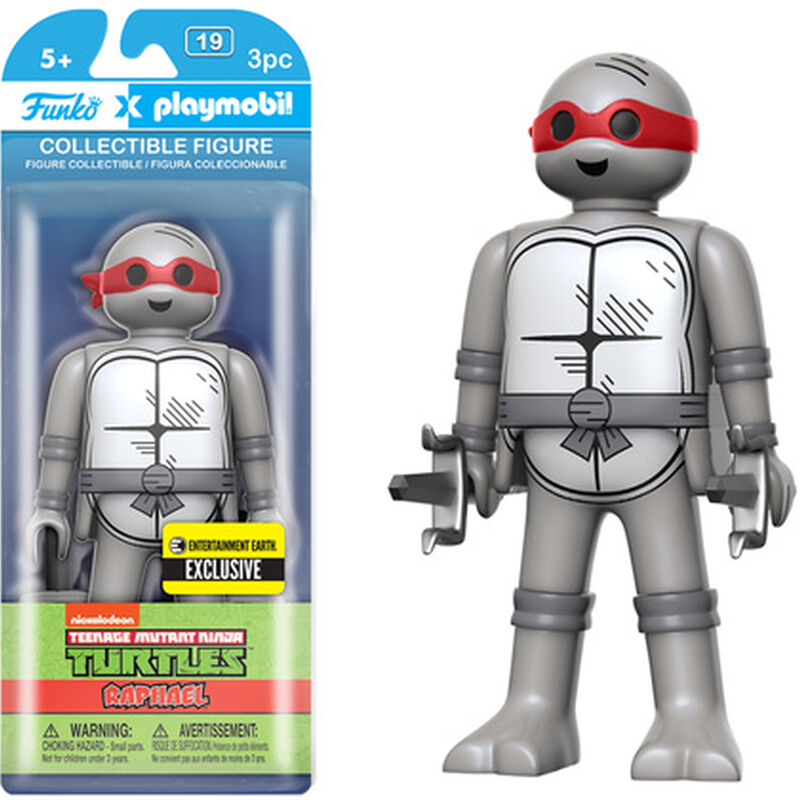 Playmobil: TMNT - Raphael (B&W), , hi-res view 1