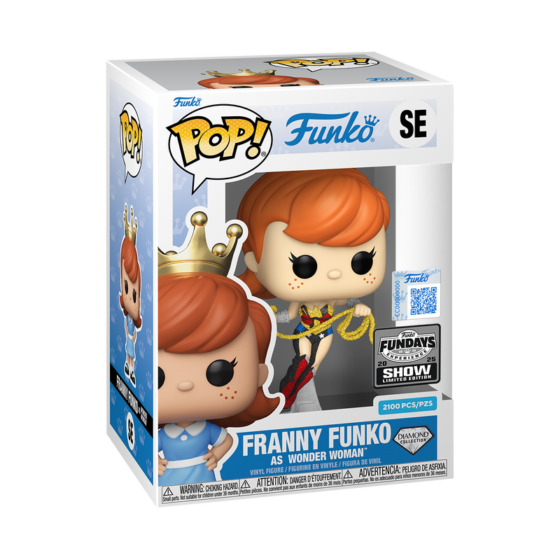 Pop! Franny Funko as Wonder Woman (Diamond), , hi-res view 2