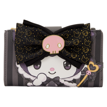 Sanrio Kuromi 20th Anniversary Flap Wallet, Image 1