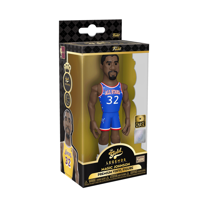 Vinyl GOLD 5" Magic Johnson - Lakers, , hi-res view 4