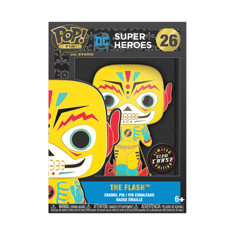 Pop! Pin The Flash (Dia De Los DC) (Glow), , hi-res view 5