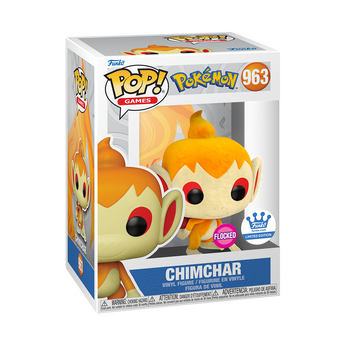 Pop! Chimchar (Flocked), Image 2