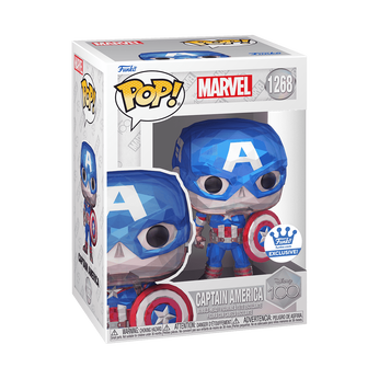 Pop! Captain America (Facet), Image 2