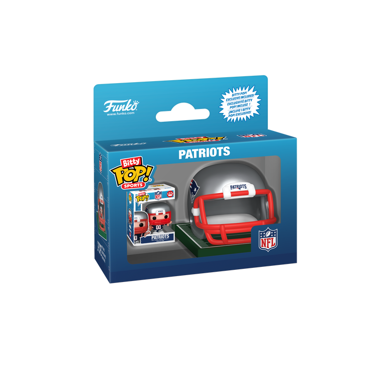 Bitty Pop! Helmet & Player Patriots, , hi-res view 2