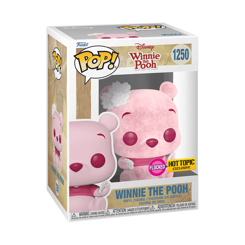 Pop! Winnie the Pooh Cherry Blossom (Flocked), , hi-res view 2