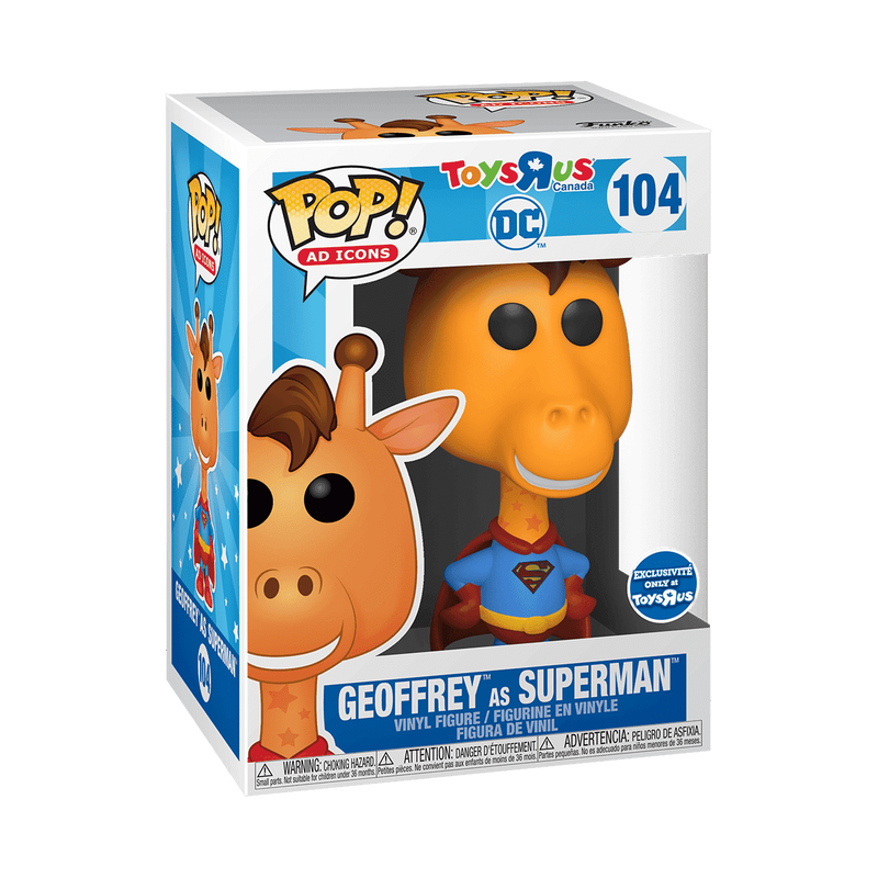 POP Ad Icons: Geoffrey as Superman, , hi-res view 1