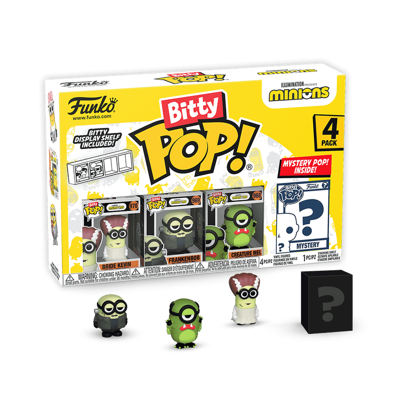Bitty Pop! Minions 4-Pack Series 2, , hi-res view 1