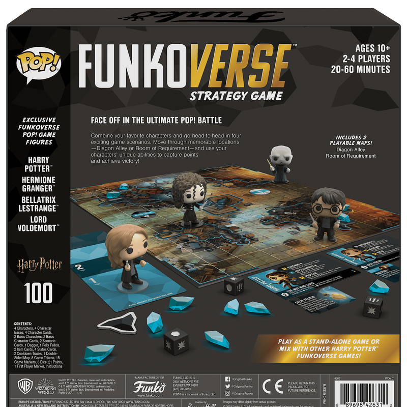 Funkoverse: Harry Potter 100 4-Pack Board Game, , hi-res image number 3