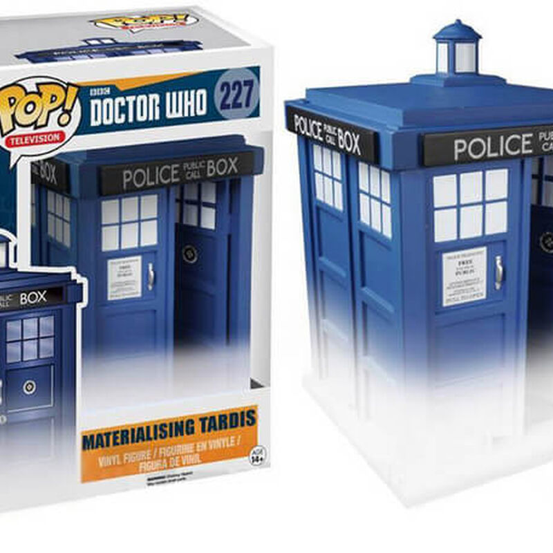 POP TV: Doctor Who - 6" Materialising TARDIS, , hi-res view 1