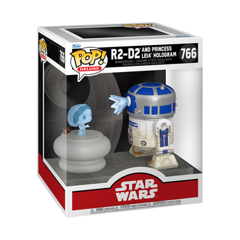 Pop! Deluxe R2-D2 and Princess Leia Hologram, Image 2