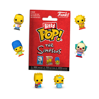 Bitty Pop! Singles The Simpsons 12-Pack, Image 1