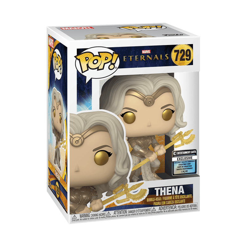 POP Marvel: Eternals - Thena w/Card(EE), , hi-res view 1