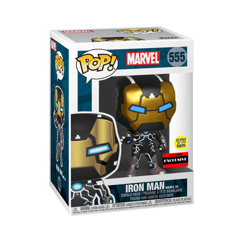 POP Marvel: 80th - Iron Man Model 39 (GW), , hi-res view 1