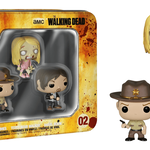 Pocket Pop! WD 3pck Tin - Daryl, Sheriff & TB Walk, , hi-res view 2