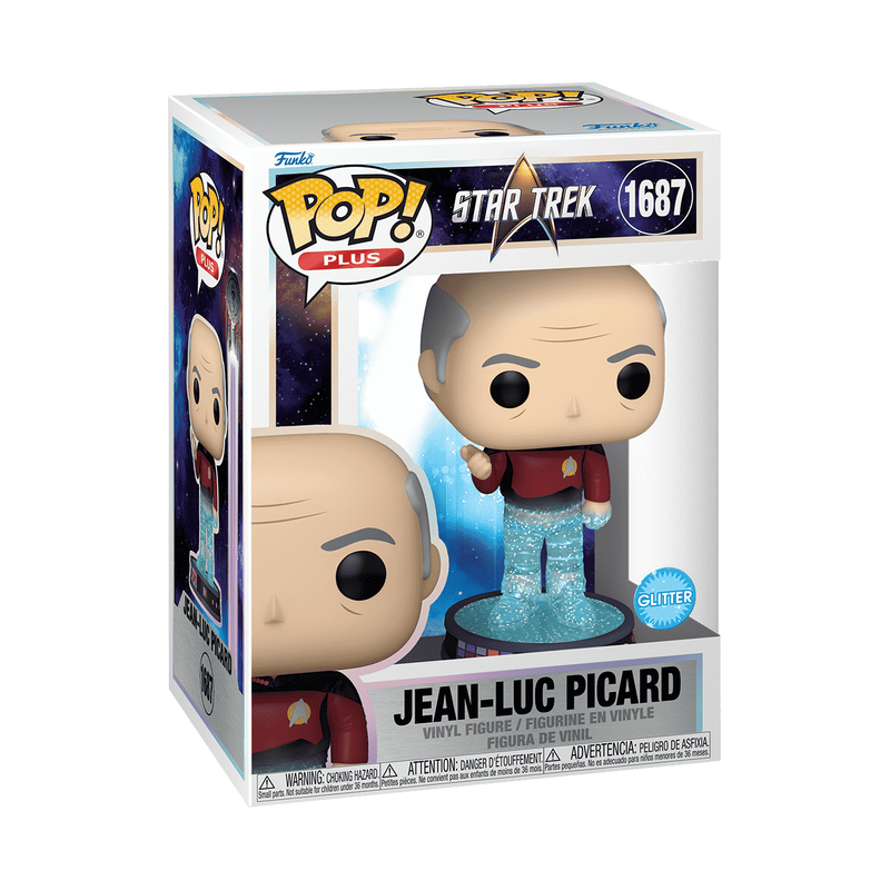 Pop! Plus Jean-Luc Picard (Transporter) (Glitter), , hi-res view 2