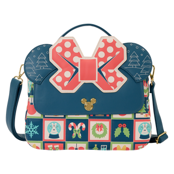 Minnie Mouse Holiday Crossbody Bag, Image 1